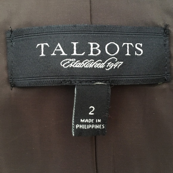 Talbots tweed riding blazer - Picture 8 of 9